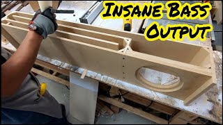 DIY Subwoofer Enclosure 2021 Edition  Caliwood Specialty [upl. by Twyla]