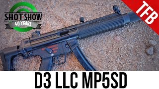 SHOT 2018 D3LLCs domestic MP5SD [upl. by Haerdna442]