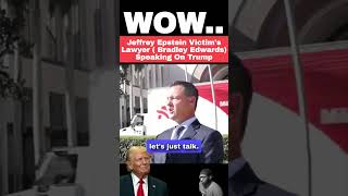 Jeffrey Epstein Victims Lawyer Speak On Donald Trump [upl. by Dloniger]