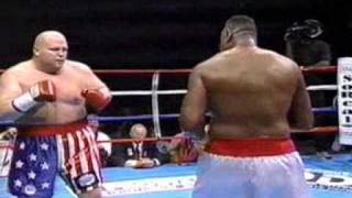 Larry Holmes Vs Eric Esch3avi [upl. by Eyllom779]