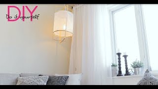 Fabricville and Je Decor  Hanging lamp [upl. by Aliuqahs991]