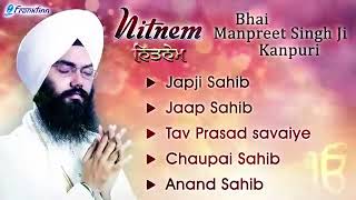 Nitnem Path Bhai Manpreet Singh Ji Kanpuri  Nitnem  New [upl. by Lexi]