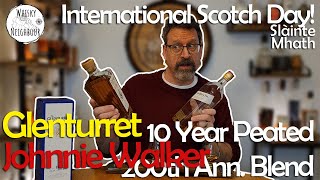 Glenturret 10 Peat Smoked Review  International Scotch Day [upl. by Thinia]