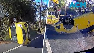 Central Coast crash leaves oncoming traffic in shock [upl. by Lal]