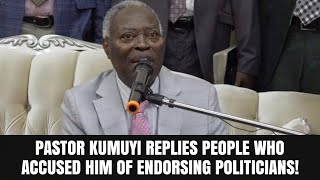 A must watch 😲 Pastor Kumuyi replies people accusing him of endorsing politicians [upl. by Torosian]