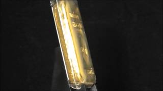 Umicore 250 gram Gold Bar 9999 [upl. by Klos]