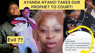 YohAYANDA NTANZI TAKES ZUKI TO COURT AFTER THE VIDEO I POSTEDZIYAKHALA [upl. by Eatnuahs767]