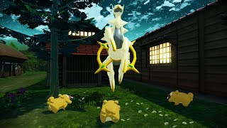 3 Bidoof CONFRONT Arceus Pokemon Legends Arceus [upl. by Emmerie]