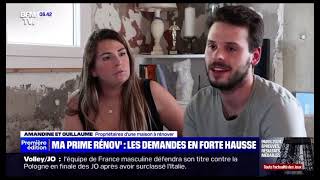 Ma Prime Rénov forte hausse des demandes par les particuliers pour rénover leur logement [upl. by Repard]