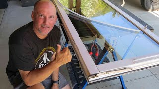 How to Replace Casement Window weatherstripping Removing your Casement Windows the easy way [upl. by Eupheemia]