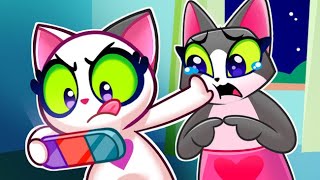 Dont Get Too Into The Games 🤖😨 Interactive Educational Cartoon For Kids by PurrPurr Stories [upl. by Divd]