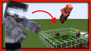 Minecraft Tutorial granja de aldeanos 114 1204 1165 [upl. by Erodeht]