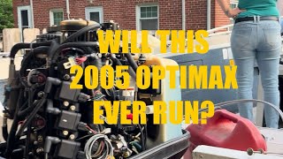 PLEASE HELP Attempt 10 at getting this 2005 Mercury Optimax 115 to run [upl. by Nahgaem]