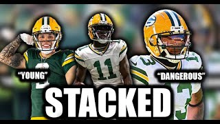 The Packers WR Room IS STACKED [upl. by Itsur]