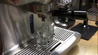 Playing with Preinfusion on the Breville Dual Boiler [upl. by Nomra]