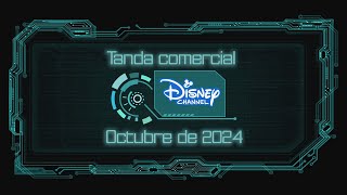 Tanda comercial  Disney Channel LATAM  Octubre 2024  Moises Batres [upl. by Annot]