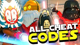 All Cheat Codes in LEGO Star Wars The Skywalker Saga [upl. by The]