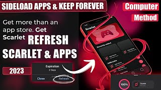 Scarlet iOS App Refresh Windows  No Revoke  Scarlet iOS [upl. by Aileek]