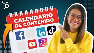 Cómo crear un CALENDARIO DE CONTENIDO efectivo para redes sociales Plantilla gratis [upl. by Thar665]