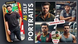 How to create AIGenerated Portraits for FREE [upl. by Rici]