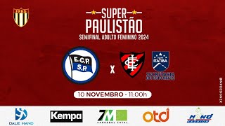 PINHEIROS X ITATIBA  SEMIFINAL AO VIVO E COM IMAGENS  PAULISTÃO DE HANDEBOL FEMININO [upl. by Aitnauq223]