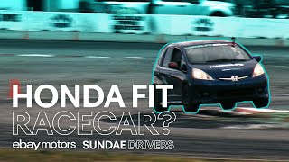 Can a Honda Fit be a Racecar  Sundae Drivers  eBay Motors x GridLife [upl. by Oynotna]