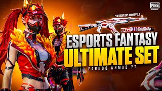 eSports Fantasy Ultimate Set amp Level 8 AKM   🔥 PUBG MOBILE 🔥 [upl. by Willabella]