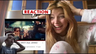 DANCER REACTION TO quotZICO 지코 ‘SPOT feat JENNIE’ Official MVquot [upl. by Aropizt]