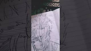 Sukuna drawing anime rap music [upl. by Damha]