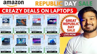 Best Laptop Deals in Amazon Great Republic Day Sale 2024  Almost Half Price 🔥 [upl. by Ennaegroeg]