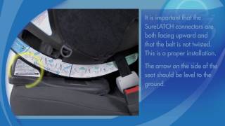 Car Seat Installation Evenflo Momentum 65™ SureLATCH® [upl. by Renferd]