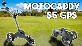 Motocaddy S5 GPS Golf Trolley Review [upl. by Ielak598]