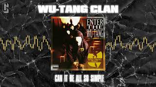 WuTang Clan  Can It Be All So Simple Official Audio [upl. by Ladnyc]