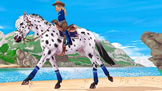 Training New Appaloosa Horse in Star Stable Online [upl. by Esir5]