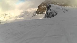 SaasFee 15a Official Freeride Piste [upl. by Jacquet]