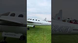 The Rutan Boomerang at OSHKOSH 24 airplane oshkosh aviation [upl. by Brien454]