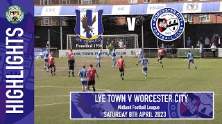 Lye Town 3 Worcester City 1 [upl. by Linetta]