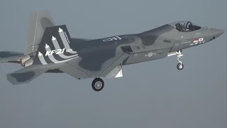 The third prototype of the KF21 Boramae made its first flight today [upl. by Locklin]