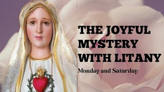 The Joyful Mystery with Litany  Holy Rosary of Our Blessed Virgin Mary [upl. by Annayoj238]