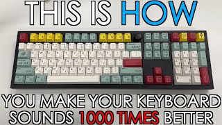 THIS IS HOW YOU MAKE YOUR KEYBOARD 1000 TIMES BETTER  Keychron Q6 QMK Unboxing amp Modding [upl. by Gotcher990]