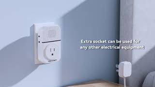 TECKNET Wireless Doorbell with 2 Receiver for Home [upl. by Ibrek]