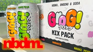 Grog by Cold Ones Nashi Pear amp Mandarin Grog Review [upl. by Utham223]