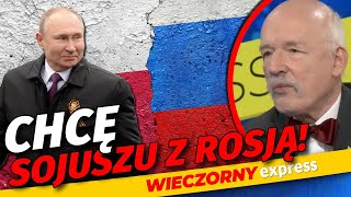 Janusz KorwinMikke SZOKUJE Ukraina jest WIĘKSZYM WROGIEM niż Rosja [upl. by Aihsyla]