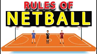 Rules of Netball EXPLAINED  How to Play Netball  NETBALL [upl. by Asilanna]