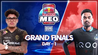 Red Bull MEO 2024  BGMI  FINALS  DAY 1 [upl. by Tewell]