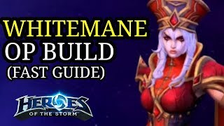 Whitemane Fast Talent Guide  Heroes of the Storm OP Whitemane Build Guide  HotS [upl. by Gnagflow]