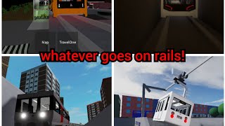 roblox train  tram door closing compilation [upl. by Frame166]