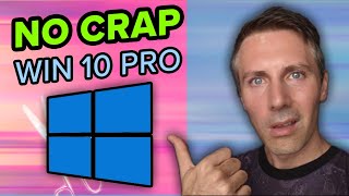 Cut out ALL the CRAP HOW TO install a CUSTOM Windows 10 LITE guide 2021 [upl. by Nawuq]