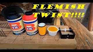 How to Make a Flemish Twist Bow String [upl. by Aneral698]