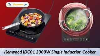 Kenwood IDC01 2000W Single Induction Cook [upl. by Abrahams]